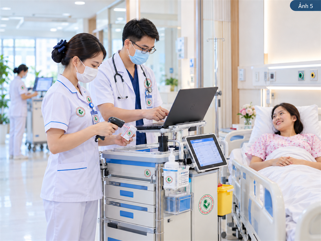 Công nghệ và thiết bị số phục vụ hoạt động chuyên môn